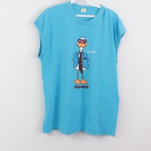 80s Screen Stars Mens Medium Nevada Duck Shirt